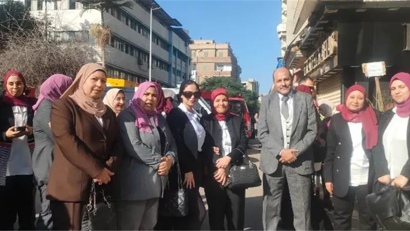 مسيرات حاشدة بشوارع دمياط