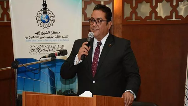 مدير معهد إعداد القادة يدلى بصوته فى الانتخابات الرئاسية
