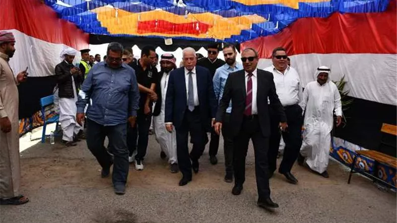 محافظ جنوب سيناء يتفقد اللجان الانتخابية بمدينة شرم الشيخ