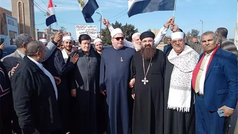 امين سر اللجنة الدينية بالنواب والأب استفانوس بصوتيهما ببنى عامر