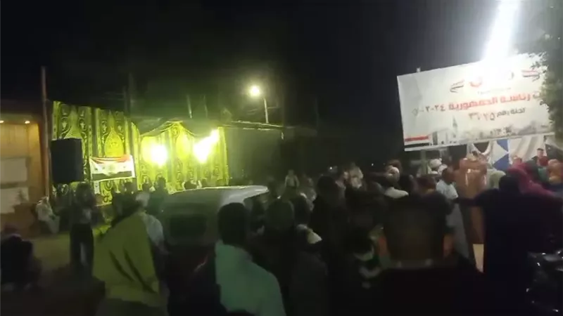إقبال كبير من الناخبين بمركز المحمودية البحيرة