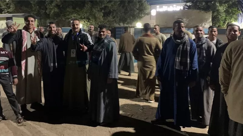 انتهاء أول أيام الانتخابات الرئاسة 2024 بالمنيا