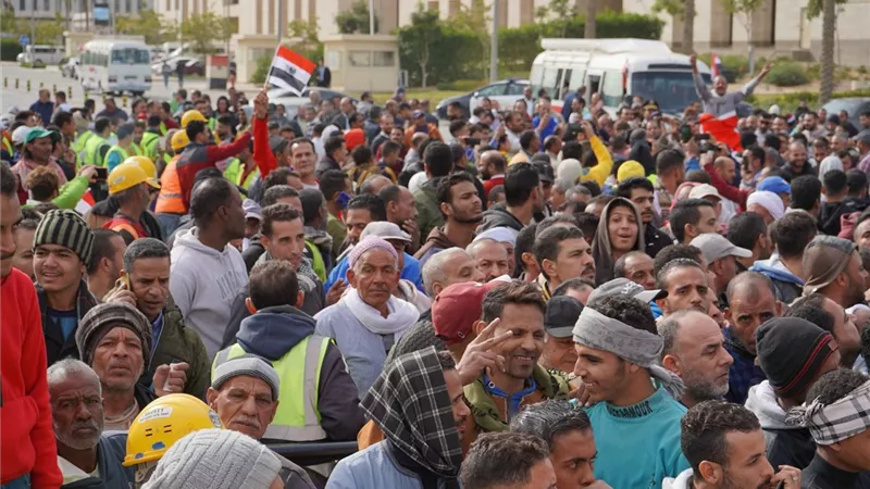 إقبال غير مسبوق من الناخبين في العاصمة الإدارية الجديدة