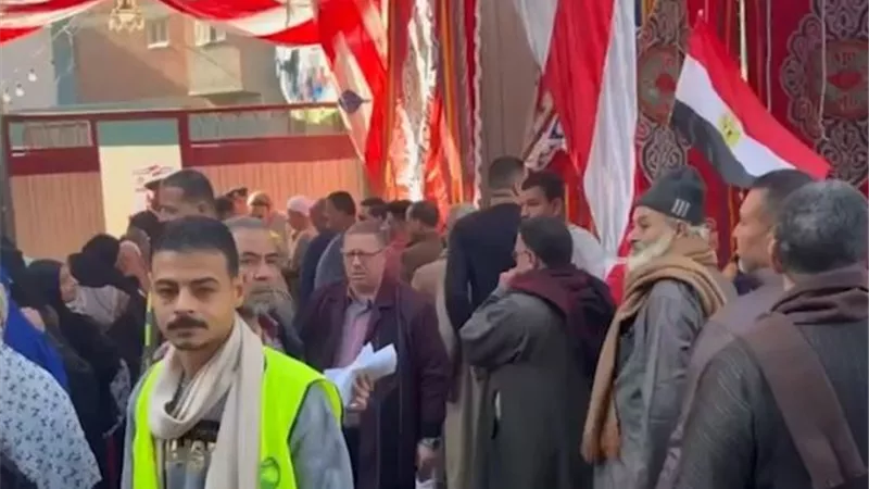 إقبال كثيف على لجان محافظة الغربية فى ثانى ايام الانتخابات الرئاسية