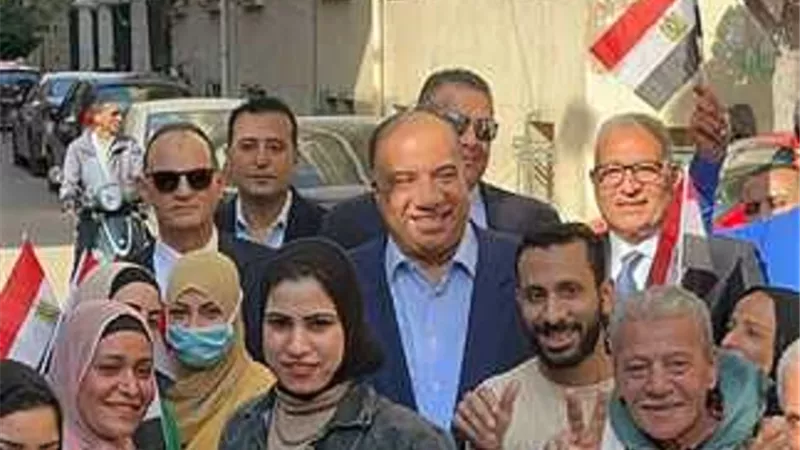 مصيلحى رئيس الاتحاد السكندري يدلى بصوته فى الانتخابات الرئاسية