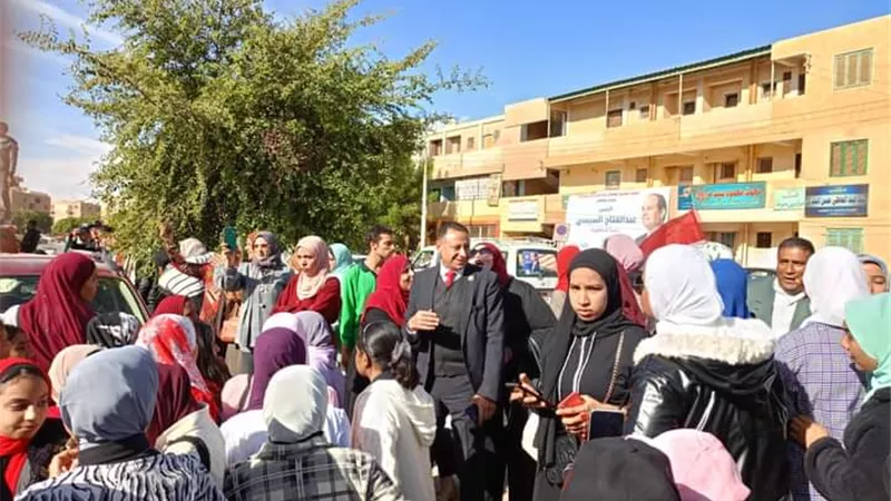 فتح ٨٢ لجنة فرعية بثاني أيام الانتخابات الرئاسية بالوادى الجديد