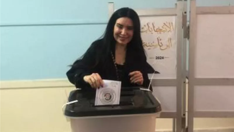 عبير صبرى تدلى بصوتها بـ 6 أكتوبر