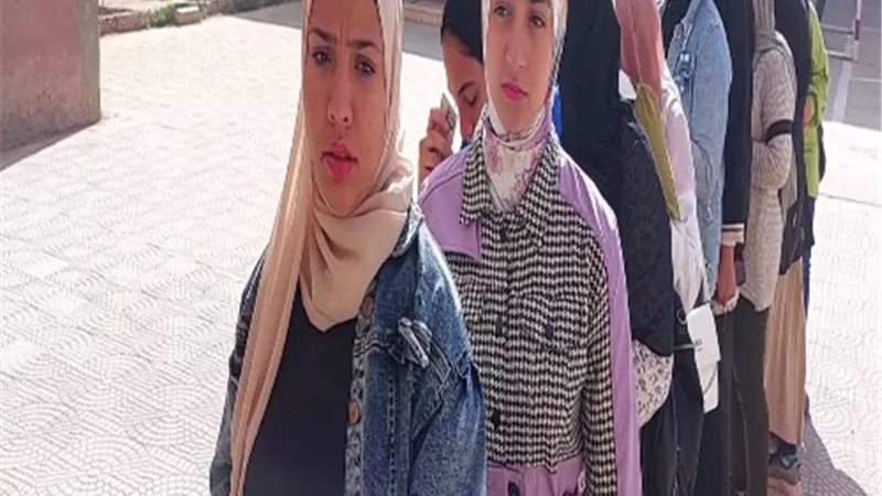 اقبال من طلاب جامعة بنها للمشاركة بأصواتهم فى الانتخابات الرئاسية