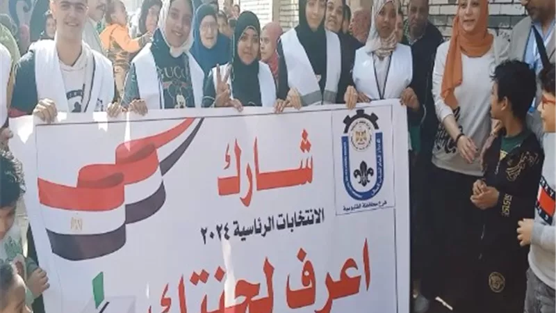اقبال كثيف من المواطنين وحضور مميز لأعضاء مراكز الشباب بالقليوبية