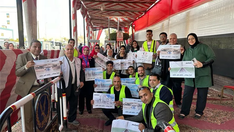 كيان شباب مصر يسهل عملية دخول المواطنين للجان بالشرقية
