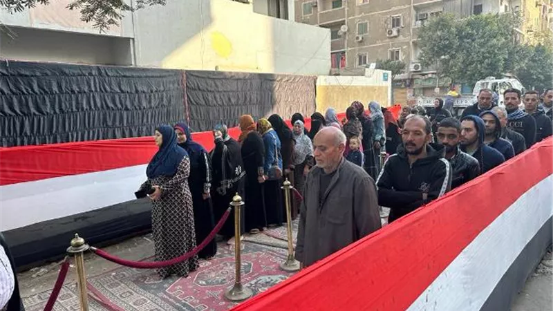 احتشاد الناخبين امام اللجان الانتخابية بالقاهرة فى اليوم الاخير لانتخابات الرئاسة 2024 .. صور