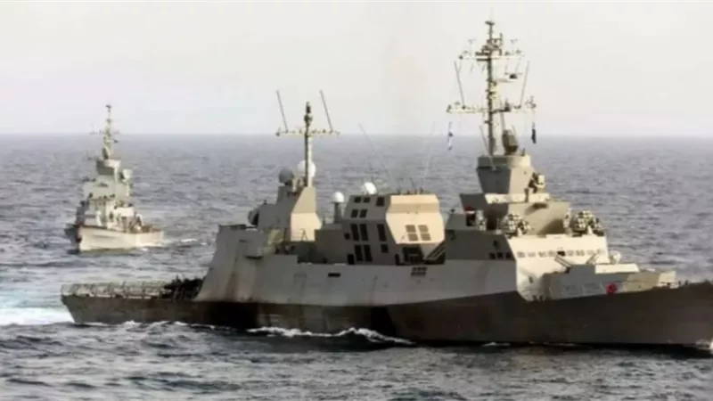 تدمير بارجة حربية إسرائيلية عقب استهدافها بصاروخ من اليمن