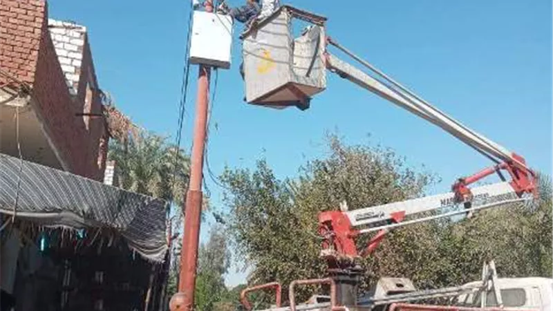 لمنع البناء العشوائى.. ازاله فوريه لأربع حالات تعدى بمركز المنيا