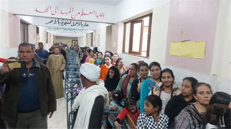 لليوم الثالث.. مسيرات حاشدة للناخبين بمركز ابوقرقاص