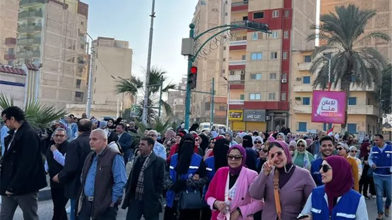 صحة الإسماعيلية تطلق مسيرة حاشدة للمشاركة في الإنتخابات الرئاسية