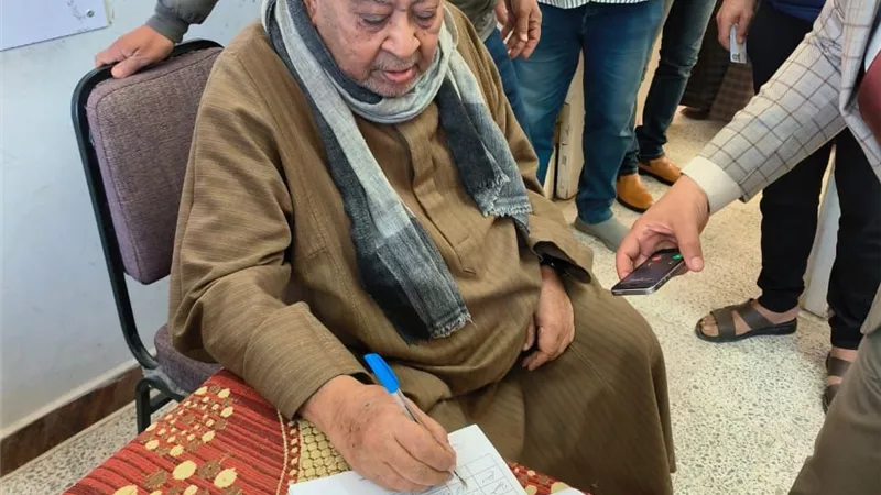 مدير أمن الأقصر يتابع أعمال التصويت فى الانتخابات الرئاسية