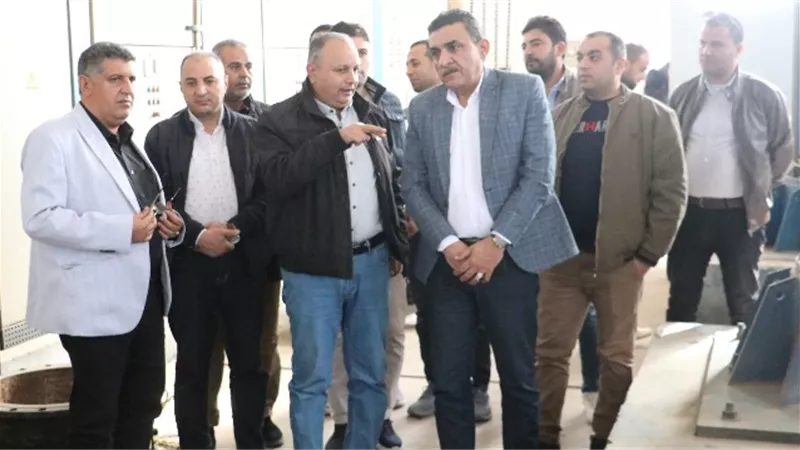 قيادات المجتمعات العمرانية تتفقد أهم مشروعات فى مدينة السادات صور