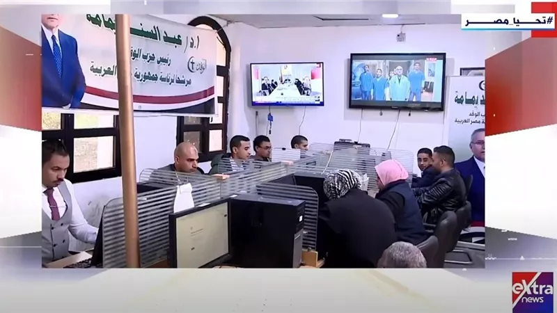 حملة عبد السند يمامة تتابع اليوم الثالث للتصويت فى الانتخابات الرئاسية