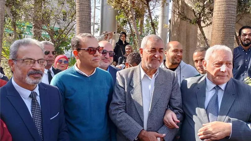 صحة دمياط تنظم مسيرة للمشاركة بالإنتخابات الرئاسية