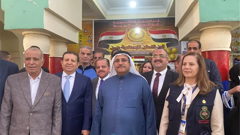 وفد البرلمان العربي يتفقد اللجان الانتخابية بالدقهلية