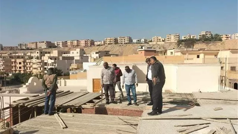جهاز العبور يشن حملات أمنية مكثفة لإزالة مخالفات البناء